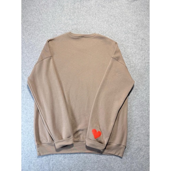 Men's Brown Sweater Size Large Rowan Brand Long Sleeves - Picture 7 of 10